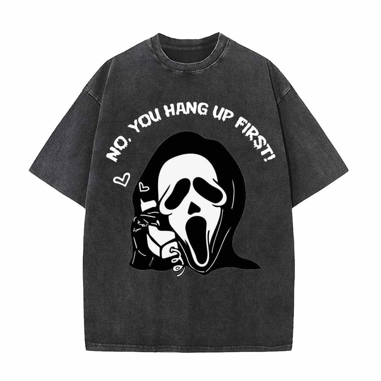 Vintage Washed Death in Love Print T-shirt sold by GTHIC