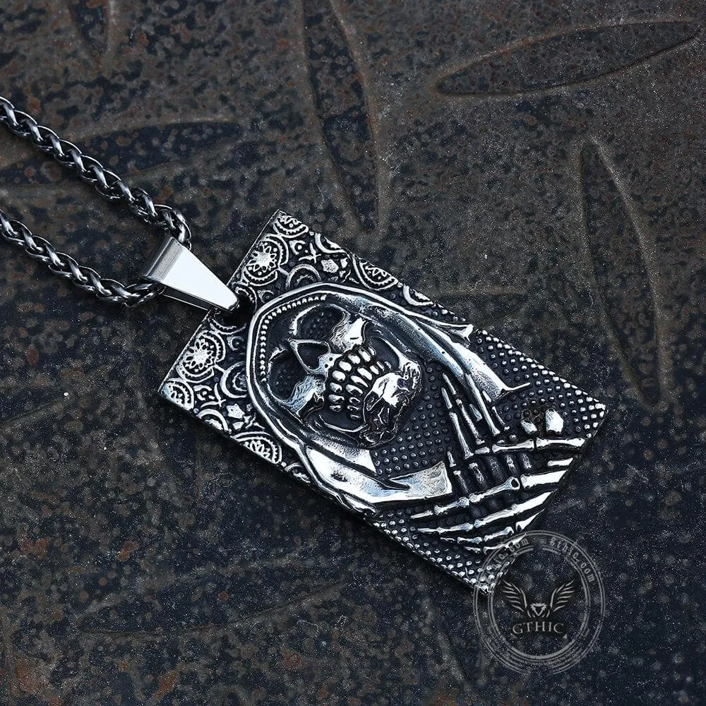 Death Skull Stainless Steel Pendant sold by GTHIC product image thumbnail 4