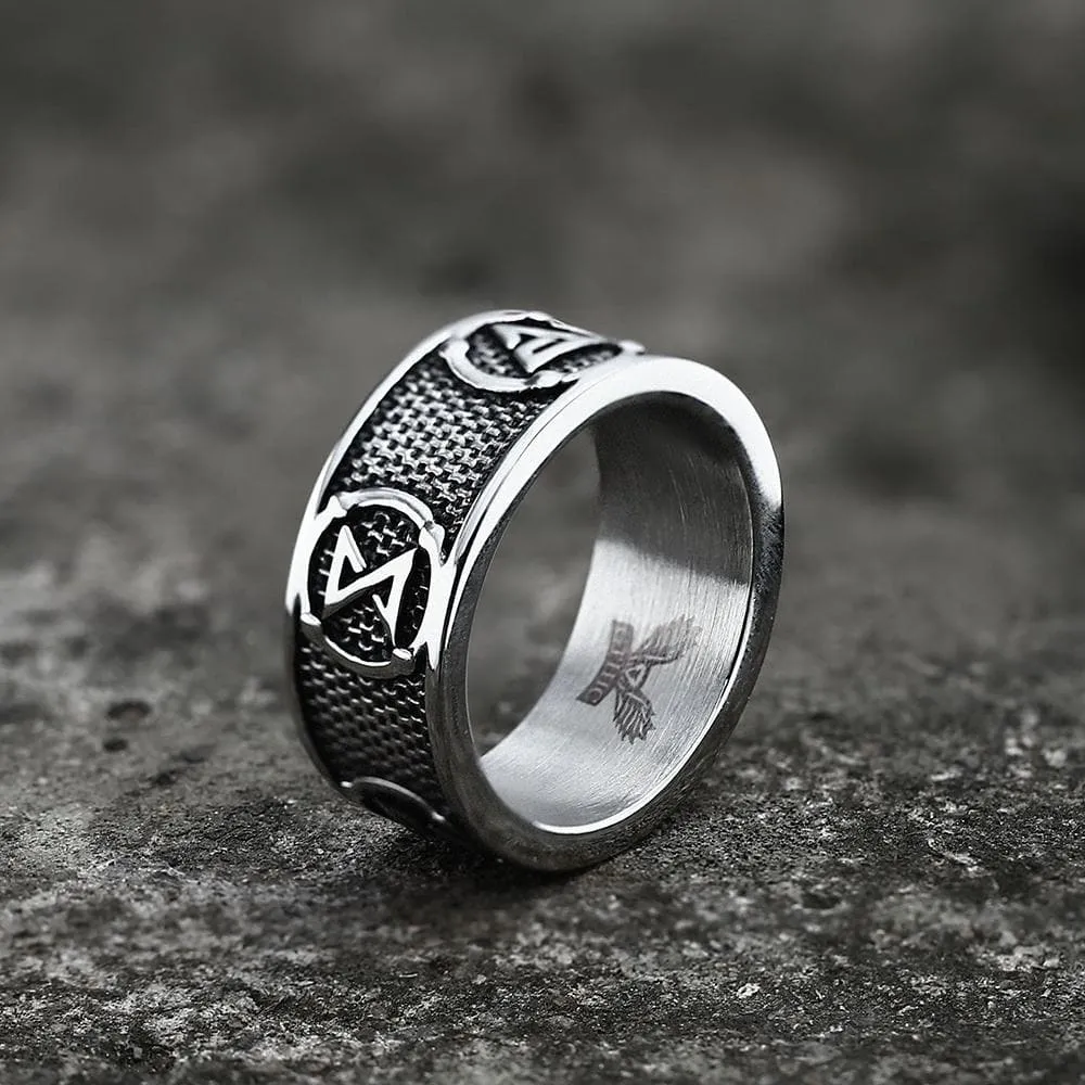 Witchers Elements Signs Stainless Steel Ring sold by GTHIC