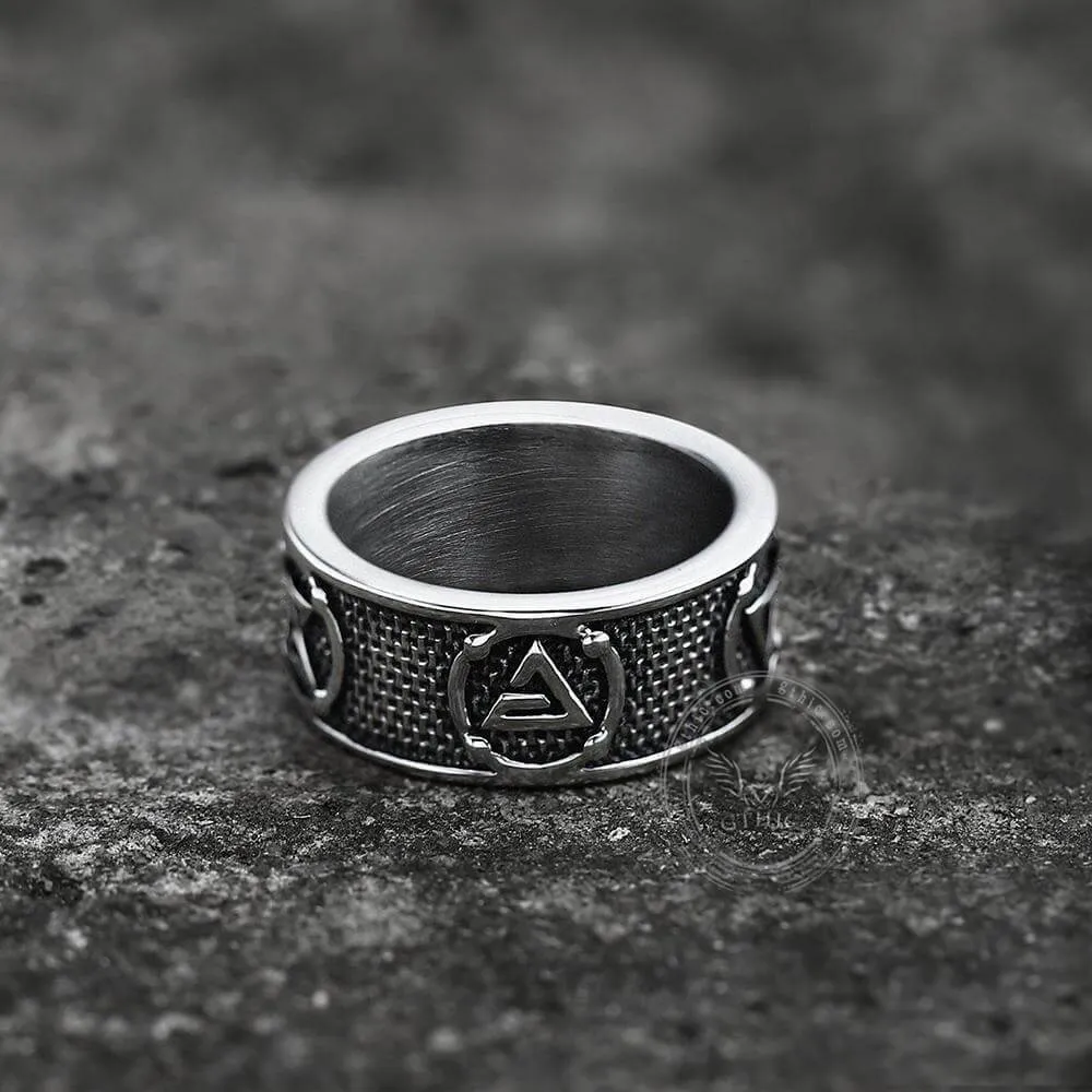 Witchers Elements Signs Stainless Steel Ring sold by GTHIC product image thumbnail 4