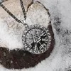 Triangle Valknut Compass Stainless Steel Viking Pendant sold by GTHIC