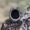 Fenrir Wolf Stainless Steel Viking Ring sold by GTHIC