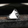 Punk Designed Skull Head Stainless Steel Ring sold by GTHIC