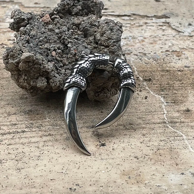 Eagle Claw Stainless Steel Stud Earrings sold by GTHIC product image thumbnail 4