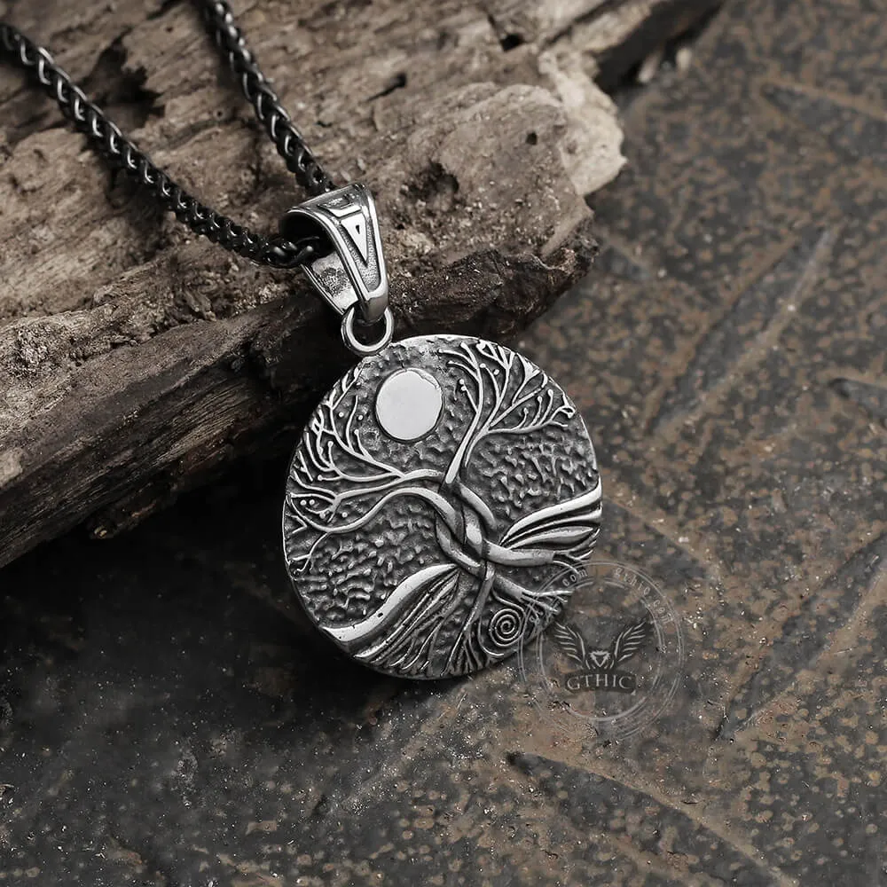 Tree of Life Stainless Steel Viking Pendant sold by GTHIC product image thumbnail 3