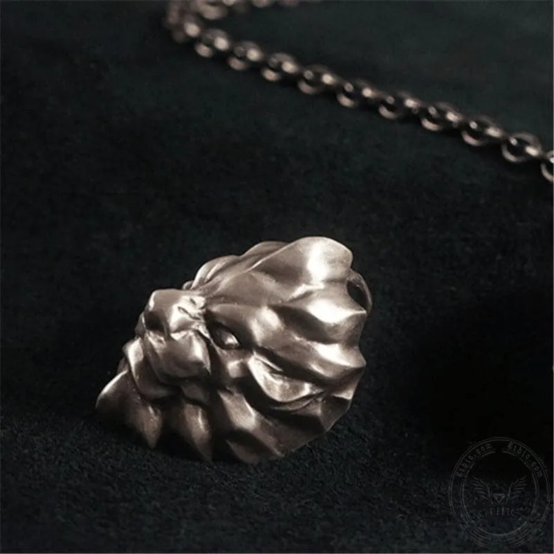 3D Lion King Sterling Silver Beast Pendant sold by GTHIC product image thumbnail 3
