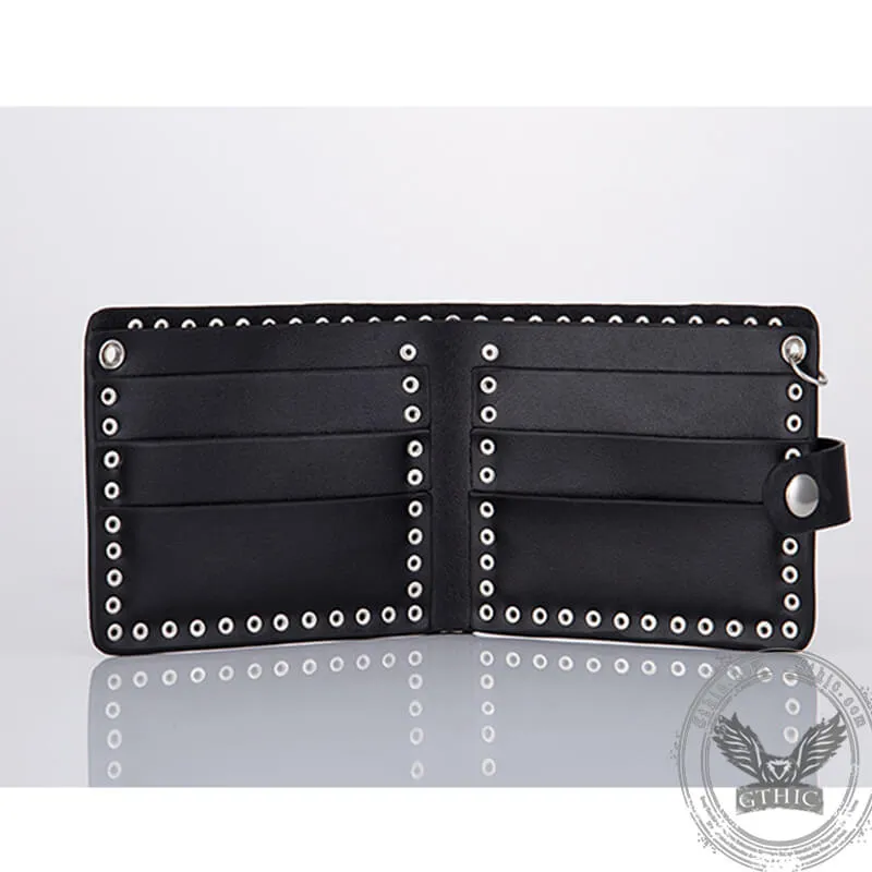 Punk Black Crossbone Skull Wallet sold by GTHIC product image thumbnail 3