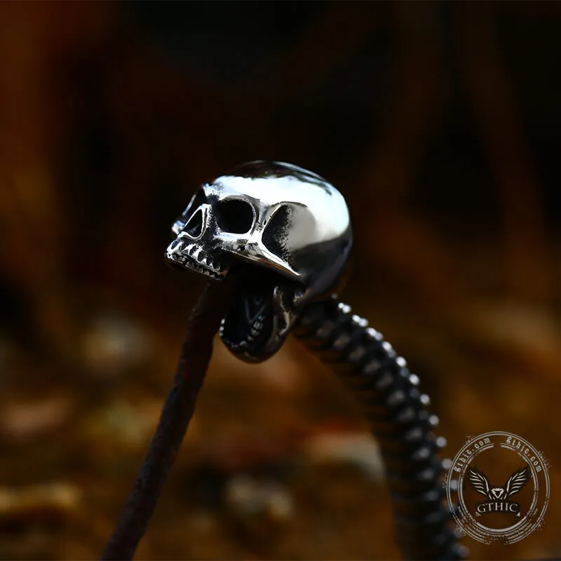 Vintage Vertebrae Skeleton Stainless Steel Bottle Opener Pendant sold by GTHIC product image thumbnail 5