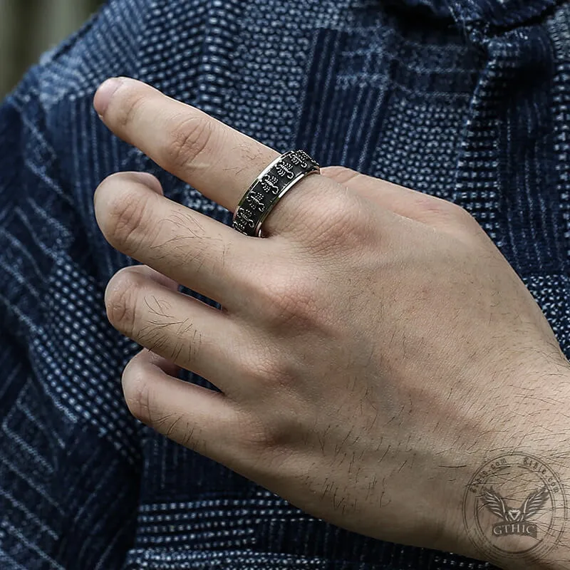 Vintage Scorpion Stainless Steel Spinner Ring sold by GTHIC product image thumbnail 2