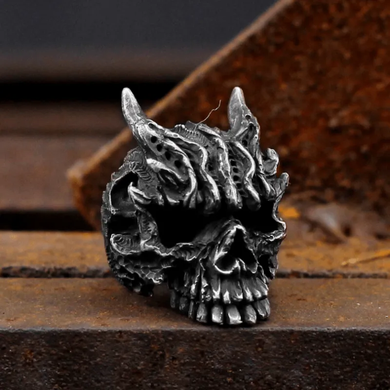 Asura Skull Ring sold by GTHIC