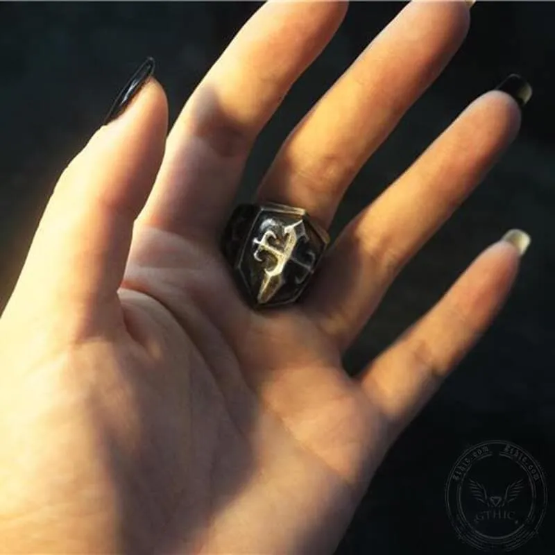 Game Shield 925 Silver Ring sold by GTHIC product image thumbnail 2