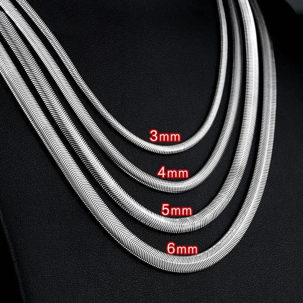 Classic Stainless Steel Snake Chain sold by GTHIC product image thumbnail 5