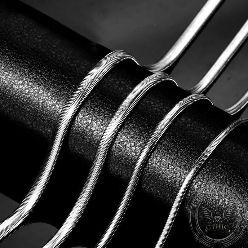 Classic Stainless Steel Snake Chain sold by GTHIC product image thumbnail 2