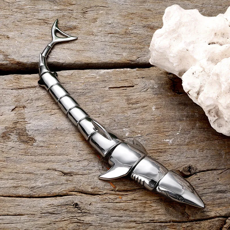 Great White Shark Stainless Steel Bracelet sold by GTHIC