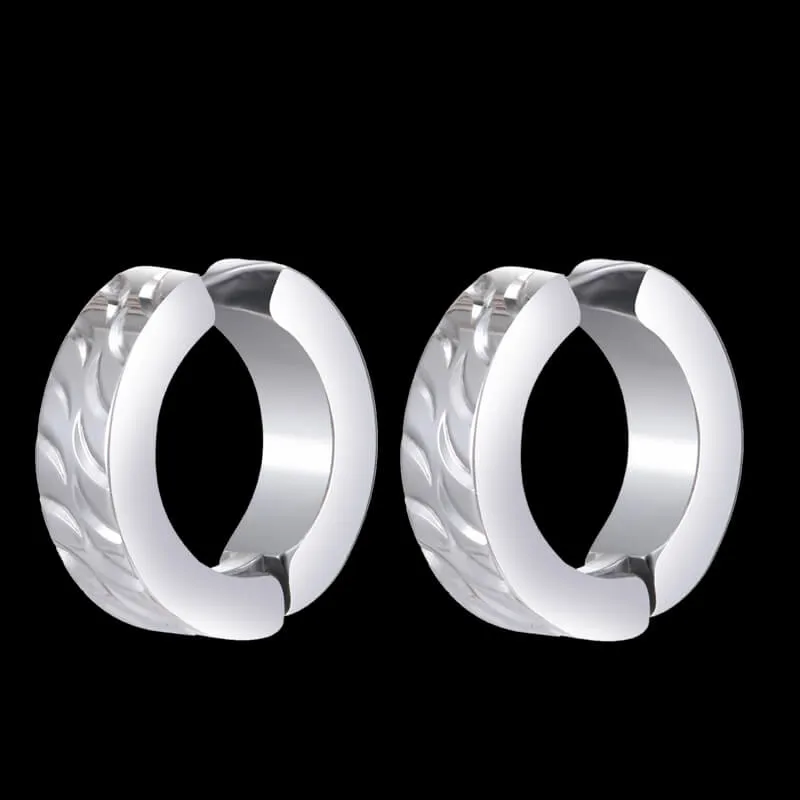 Simple Pattern Design Stainless Steel Ear Cuffs sold by GTHIC product image thumbnail 4