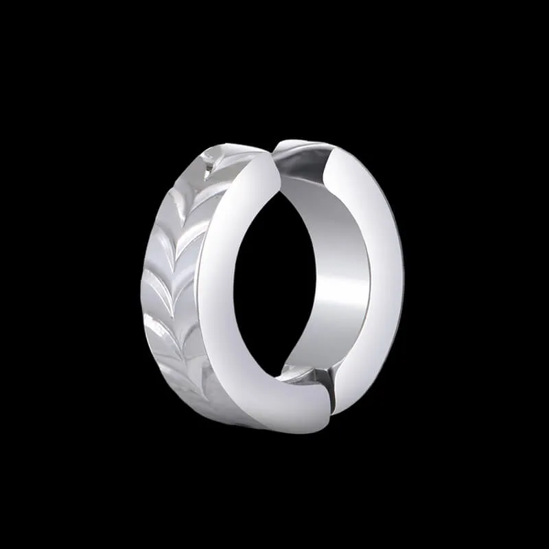 Simple Pattern Design Stainless Steel Ear Cuffs sold by GTHIC product image thumbnail 3