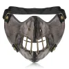 Gothic Iron Ring Leather Half Facemask sold by GTHIC