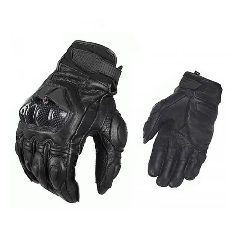 Full-finger Leather Motorcycle Gloves sold by GTHIC