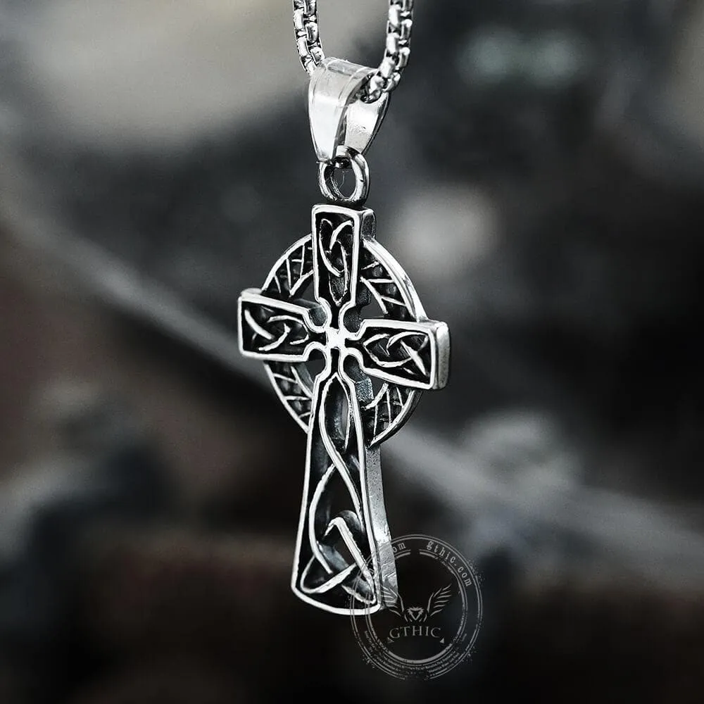 Celtic Cross Stainless Steel Viking Pendant sold by GTHIC product image thumbnail 5