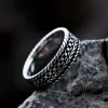 Minimalist Braided Stainless Steel Band Ring sold by GTHIC