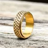 Dragon Scale Stainless Steel Spinner Ring sold by GTHIC