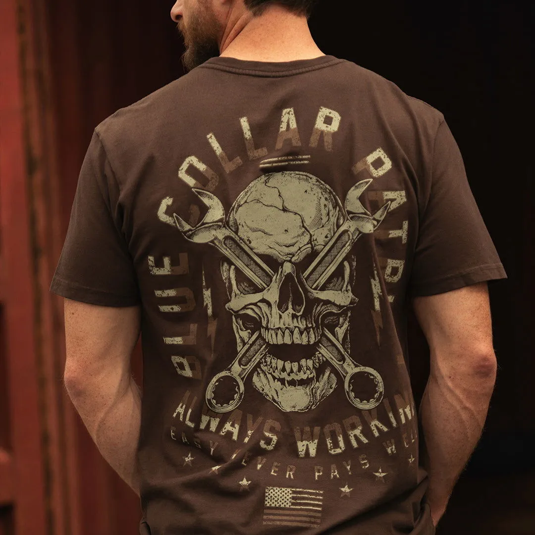 Working Skull sold by Howitzer Clothing product image thumbnail 3