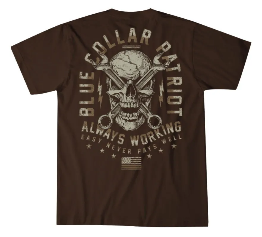 Working Skull sold by Howitzer Clothing