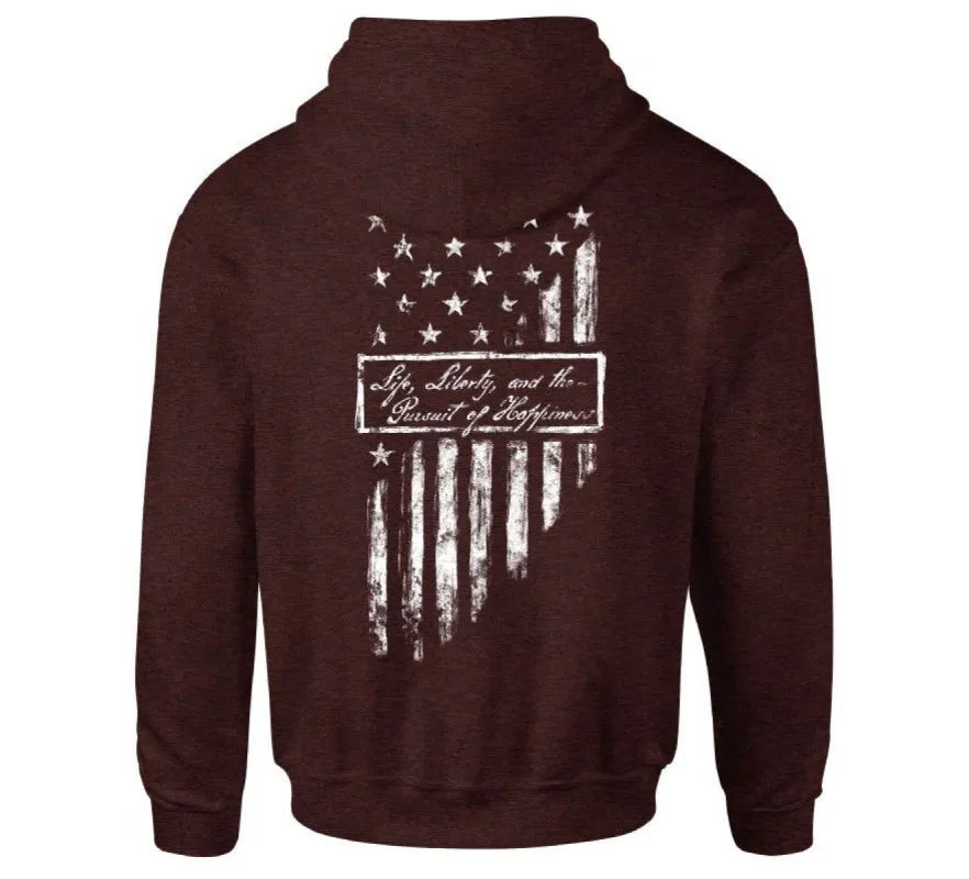 Life Liberty Hood sold by Howitzer Clothing