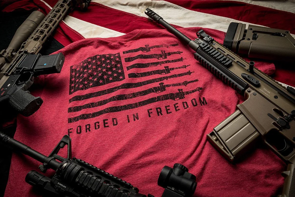 Forged In Freedom sold by Howitzer Clothing product image thumbnail 3