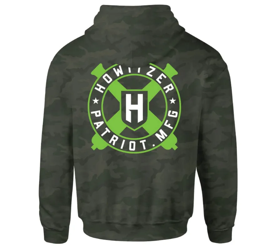 Cannon Logo Hood sold by Howitzer Clothing