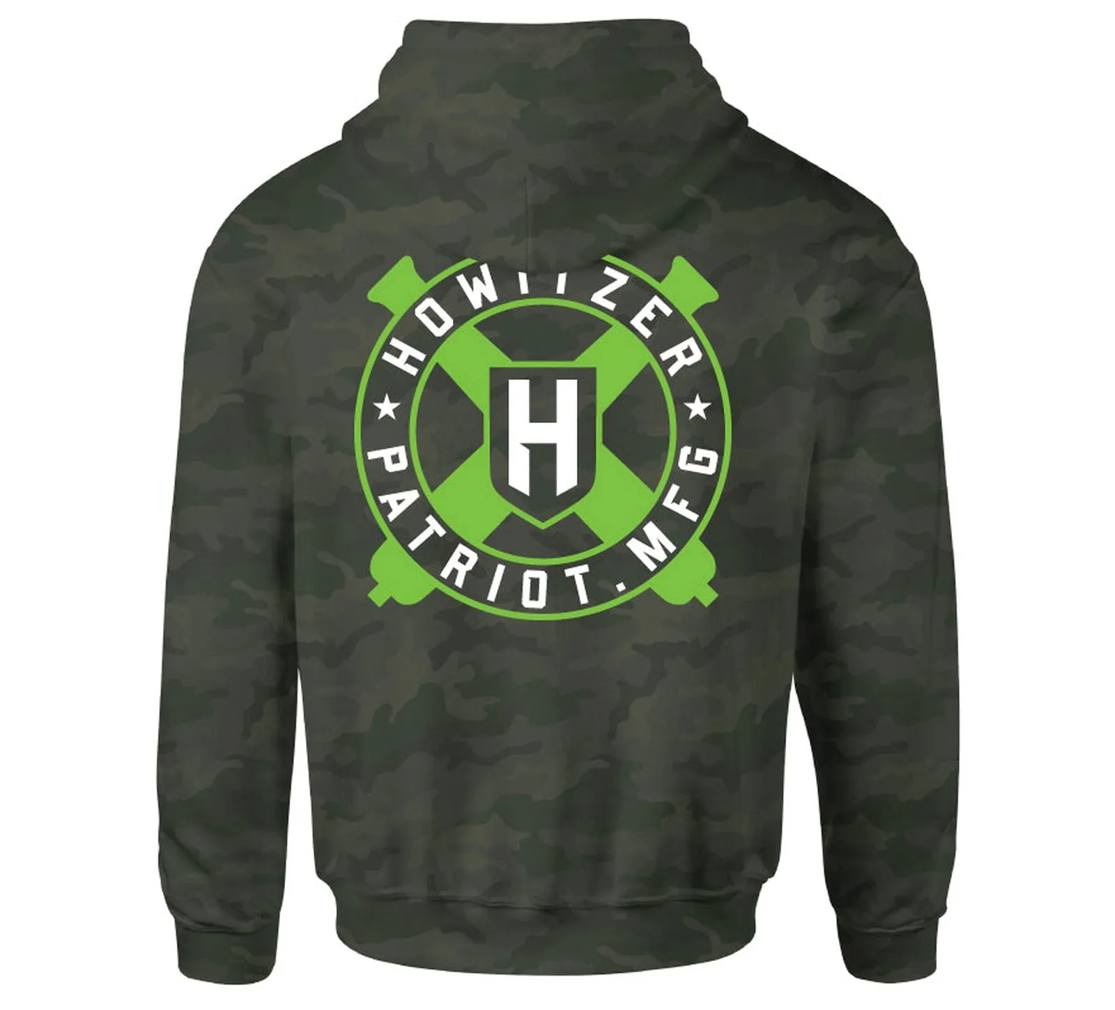 Cannon Logo Hood sold by Howitzer Clothing