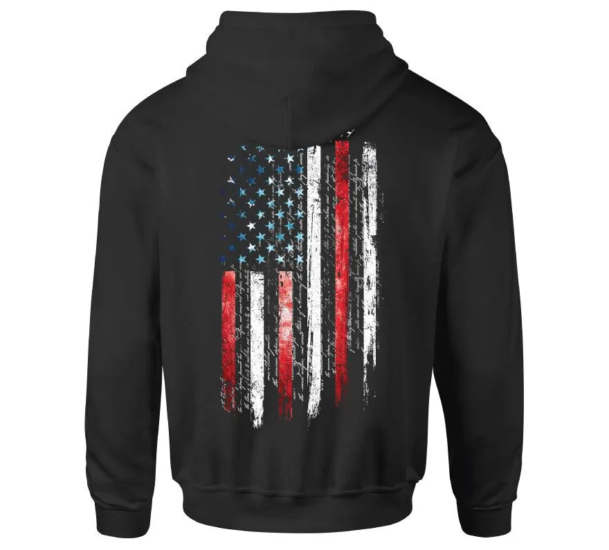 One Flag Hood sold by Howitzer Clothing