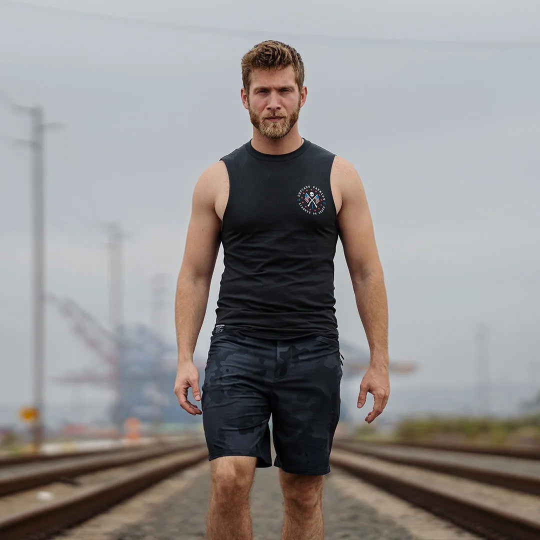 Defiant Muscle Tee sold by Howitzer Clothing product image thumbnail 4