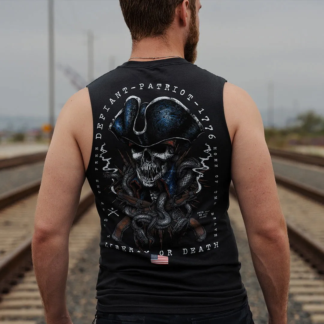 Defiant Muscle Tee sold by Howitzer Clothing product image thumbnail 3