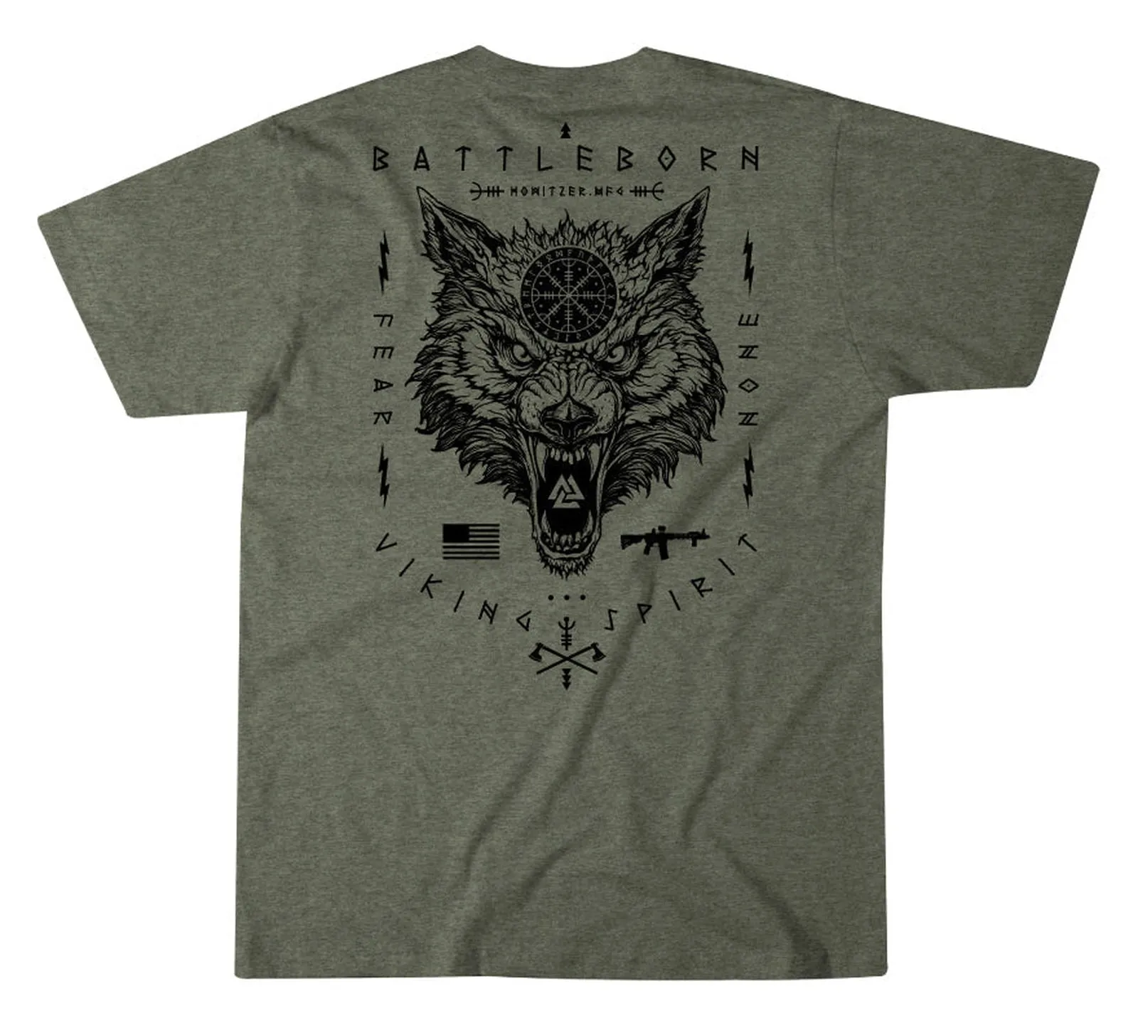 Viking Wolf sold by Howitzer Clothing product image thumbnail 5
