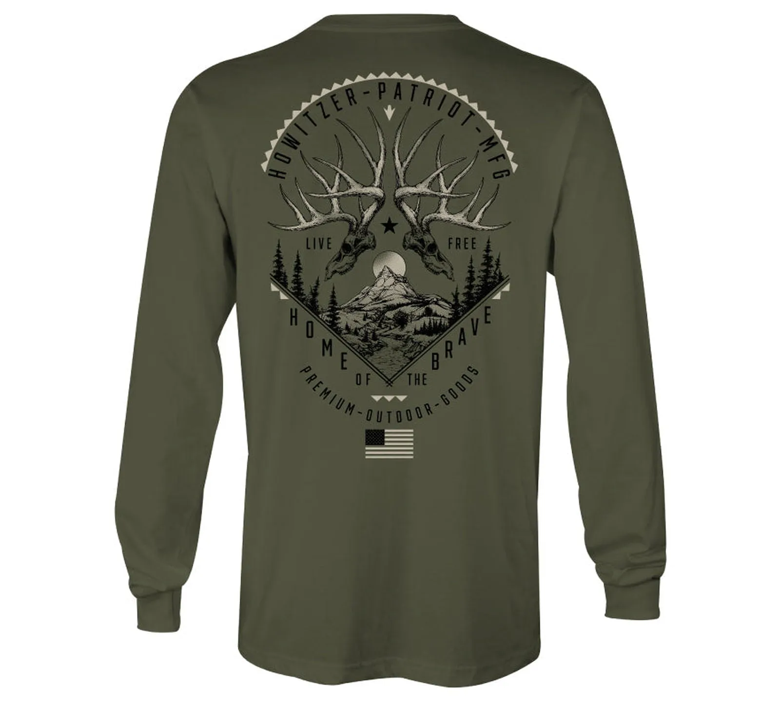 Brave Horn sold by Howitzer Clothing