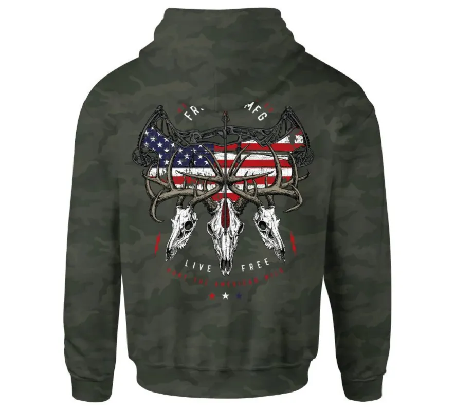 Freedom Hunt Hood sold by Howitzer Clothing