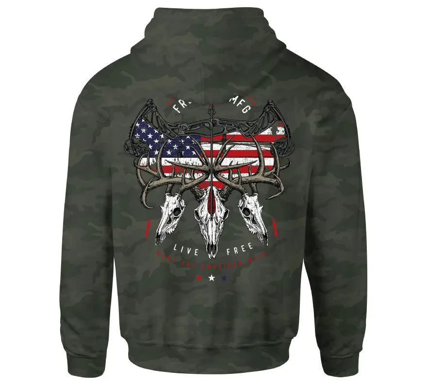 Freedom Hunt Hood sold by Howitzer Clothing