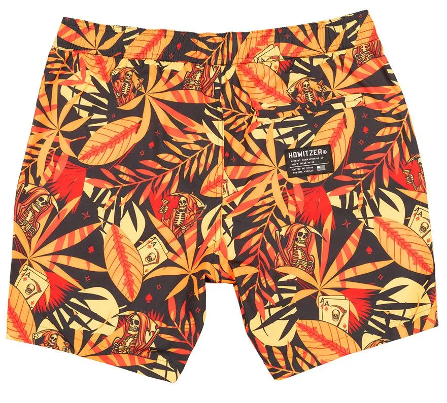 Reaper Floral Boardshort sold by Howitzer Clothing product image thumbnail 2