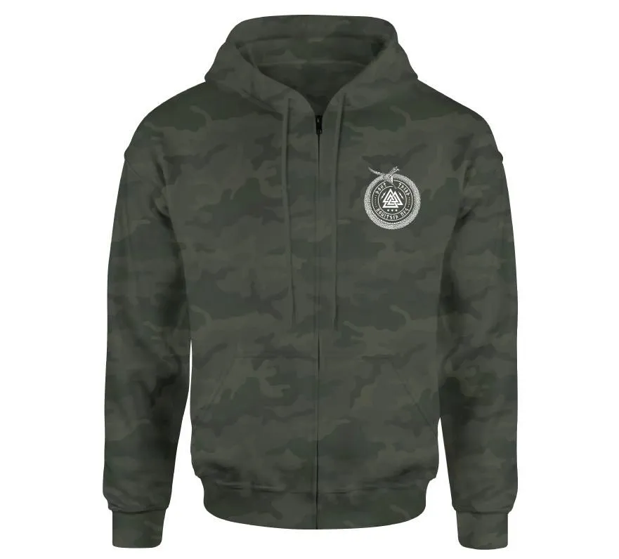 Circle Tread Zip Hood sold by Howitzer Clothing product image thumbnail 2