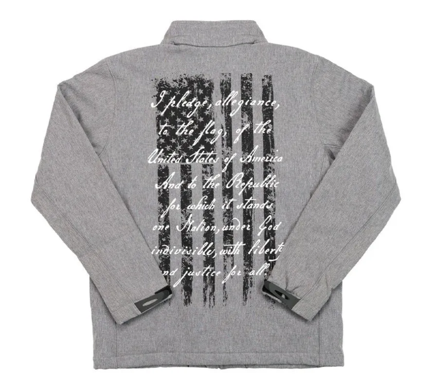 Allegiance Flag Jacket sold by Howitzer Clothing
