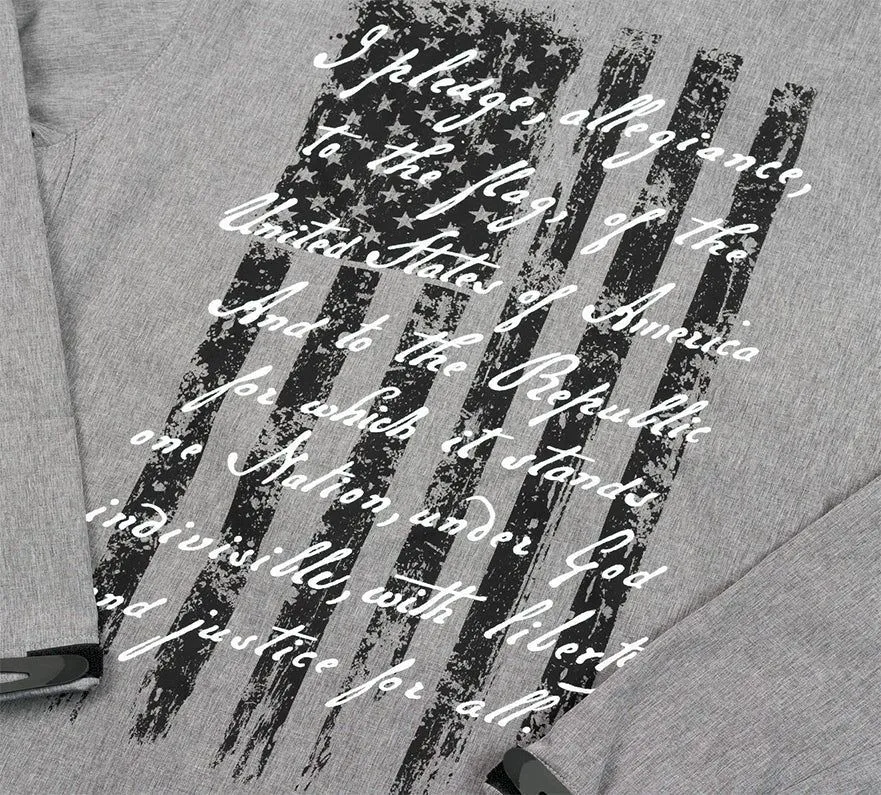Allegiance Flag Jacket sold by Howitzer Clothing product image thumbnail 3