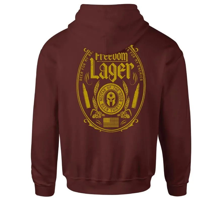 Freedom Lager Hood sold by Howitzer Clothing