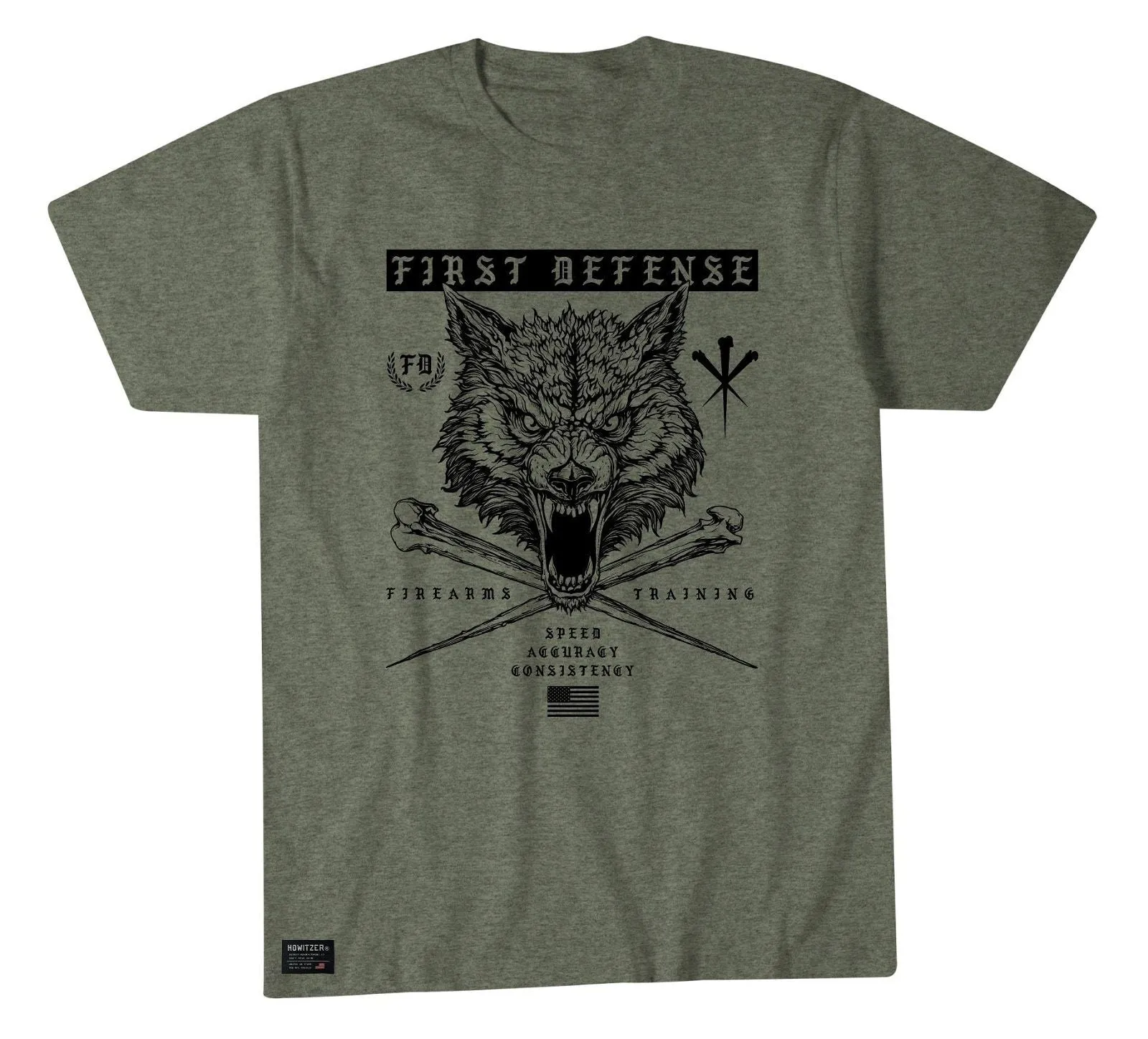 First Defense sold by Howitzer Clothing