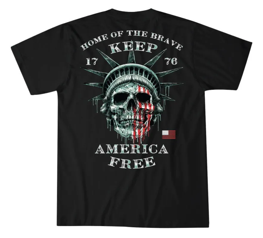 Liberty Skull sold by Howitzer Clothing