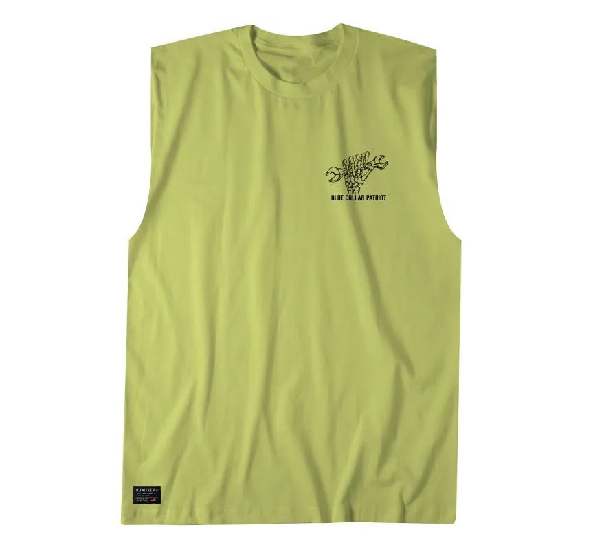 Rough Hands Muscle Tank sold by Howitzer Clothing product image thumbnail 2