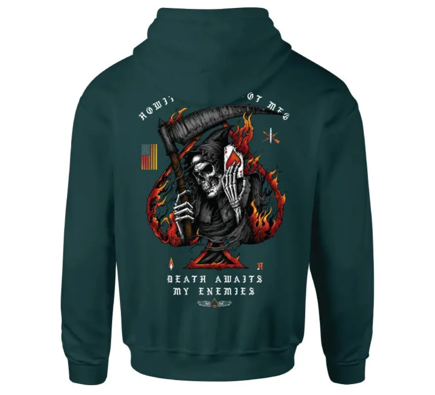 Fire Dealer Hood sold by Howitzer Clothing