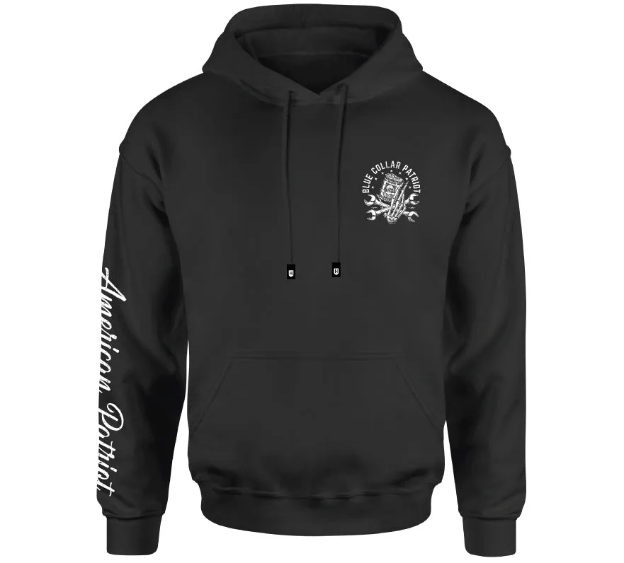 Hard Work Hood sold by Howitzer Clothing product image thumbnail 2