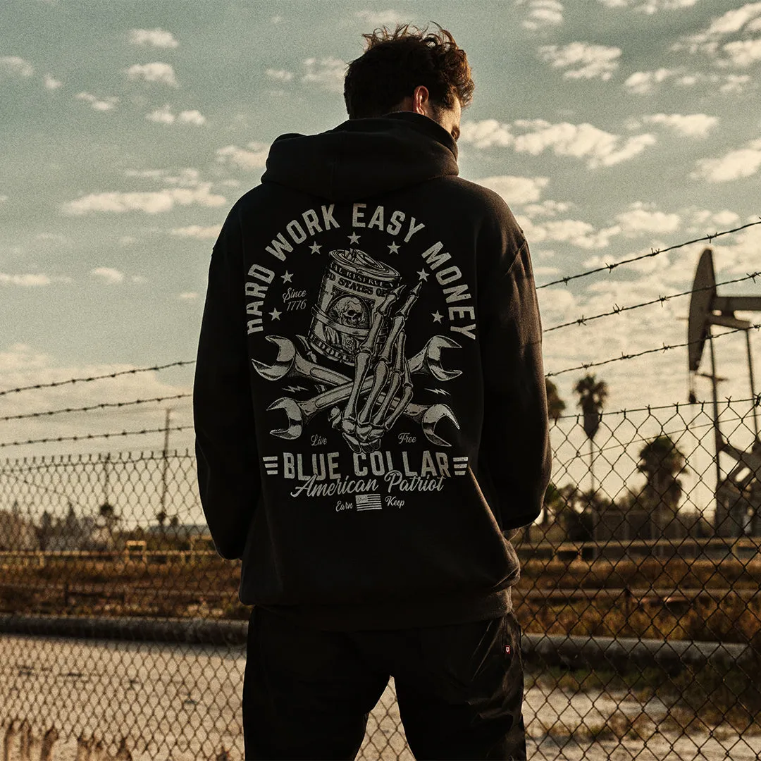 Hard Work Hood sold by Howitzer Clothing product image thumbnail 3