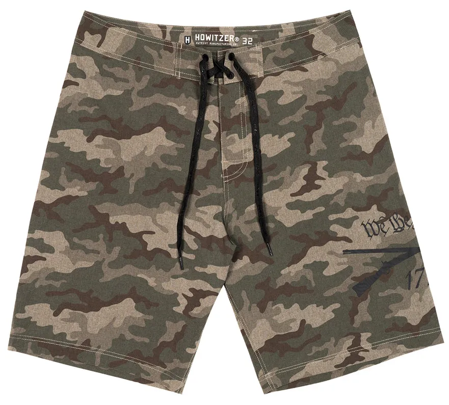 Moonmist Camo Boardshort sold by Howitzer Clothing